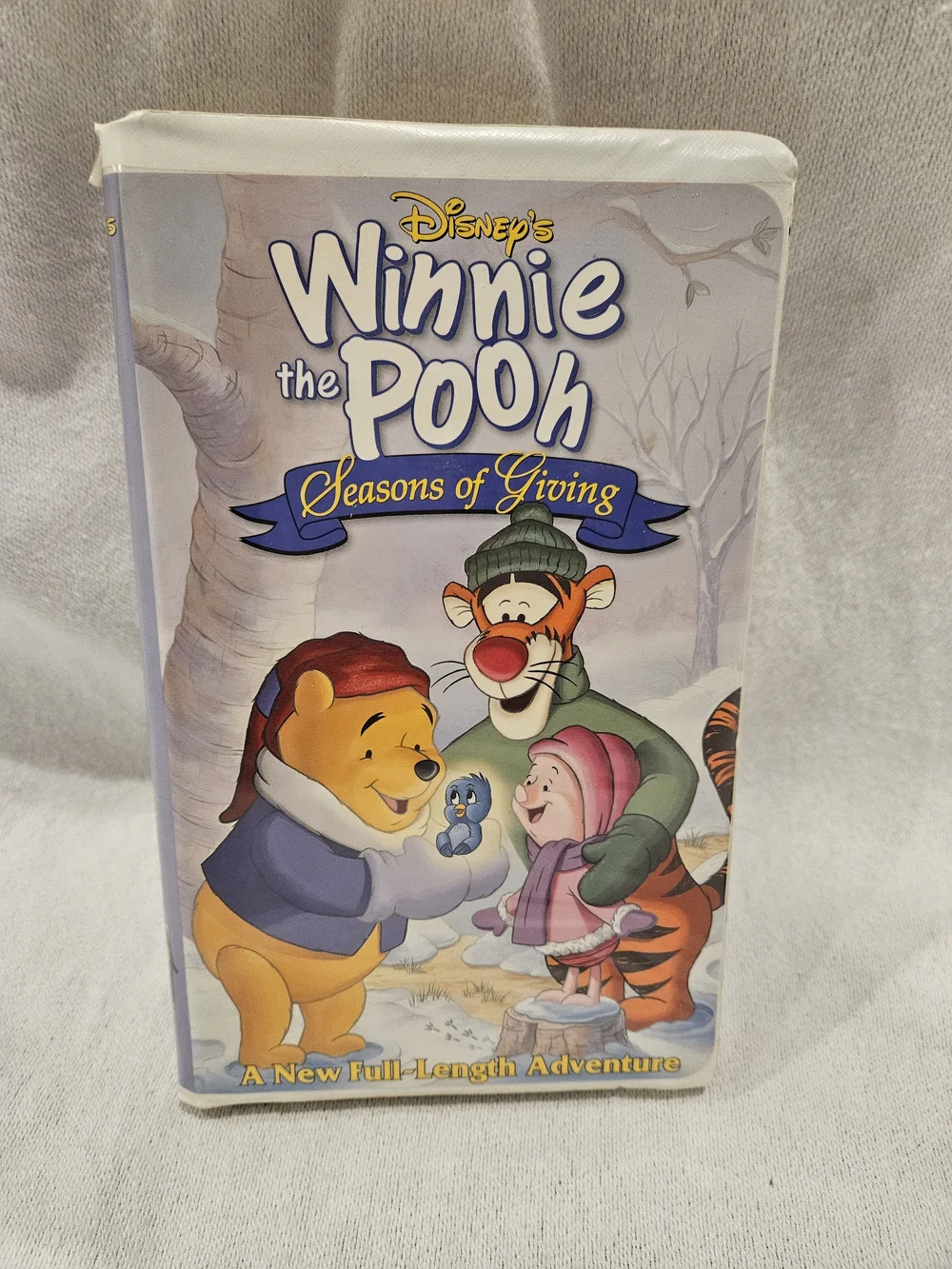 Disney Winnie the Pooh Seasons of Giving VHS - Yellow, Orange, Purple, Pink